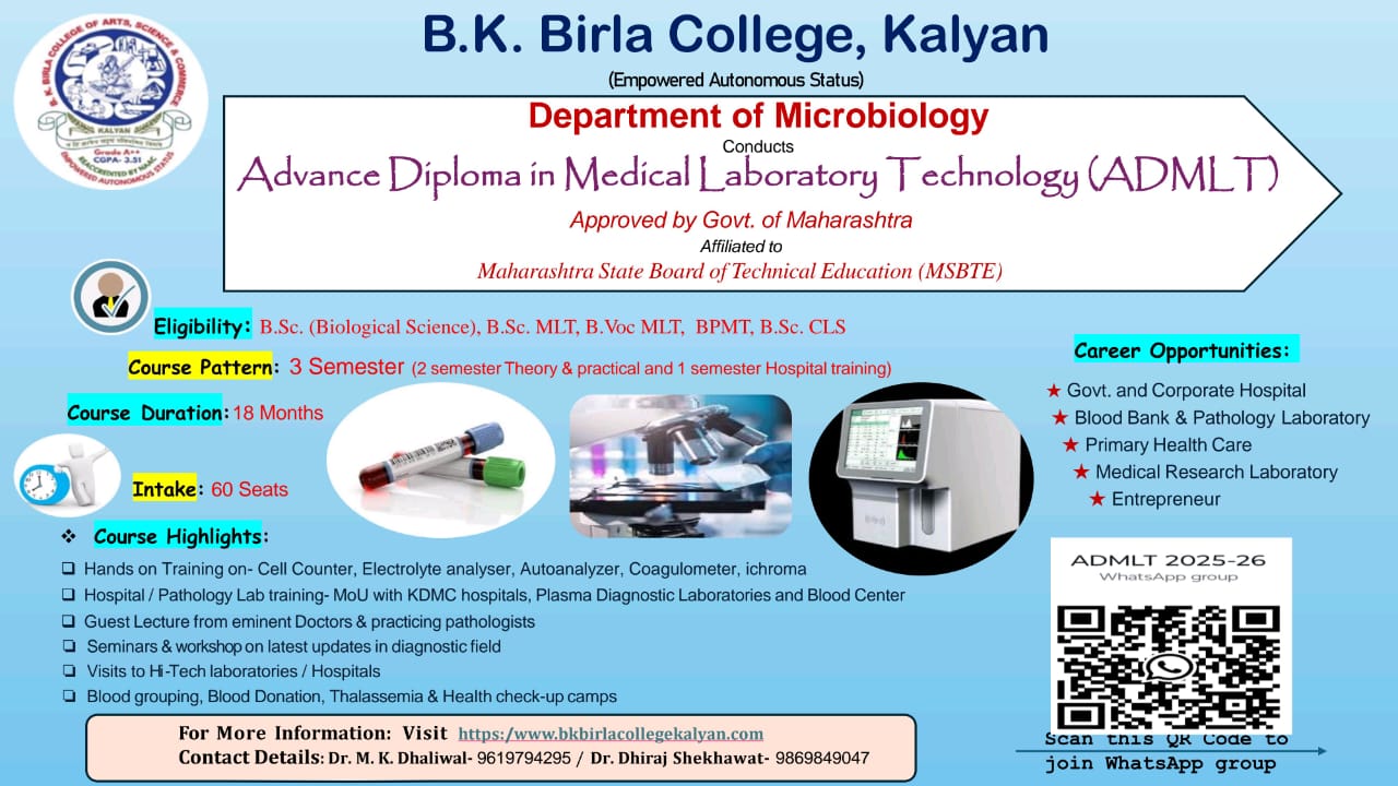 B.K. Birla College of Arts, Science & Commerce, Kalyan